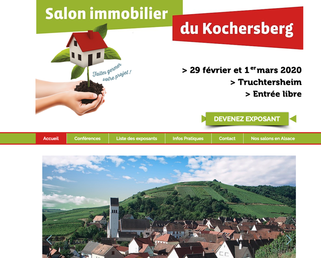 Le courtier Emprunto au salon immobilier du Kochersberg